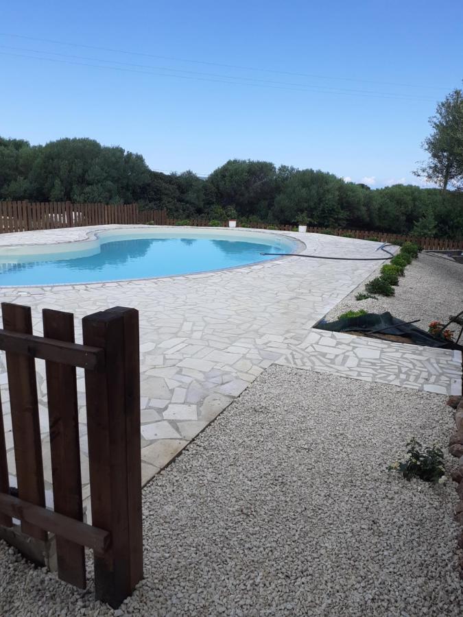 Gli Olivastri Con Piscina,Solarium, Vista Mare ,Sole -Mare E Tanta Natura ,Climatizzatore,Wifi อาเญ็นตู ภายนอก รูปภาพ