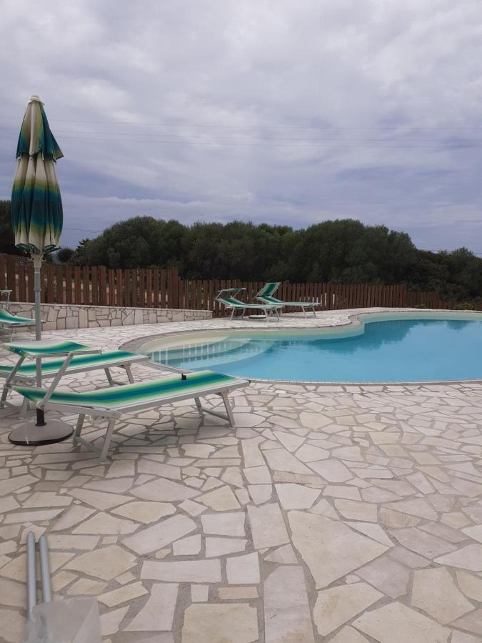 Gli Olivastri Con Piscina,Solarium, Vista Mare ,Sole -Mare E Tanta Natura ,Climatizzatore,Wifi อาเญ็นตู ภายนอก รูปภาพ